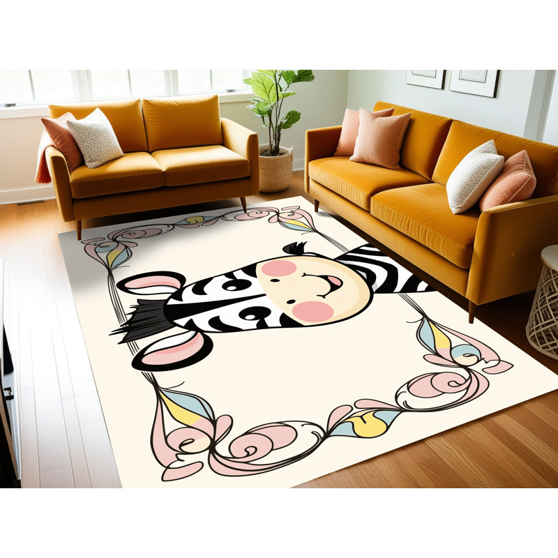 Tapis lavable Indigo, Rectangulaire 2 pi x 3 pi