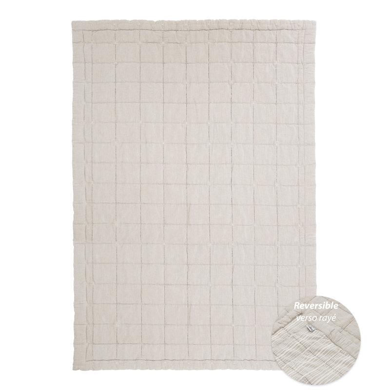 Alezzi Striped Area Rug, Rectangle 100 x 140cm