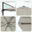 Parasol en porte-à-faux 11,5 pi x 9 pi Shavonne-994390680
