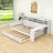 Daybed with Twin Trundle, Shelves, Desk and Slats-1180712536-1180712539