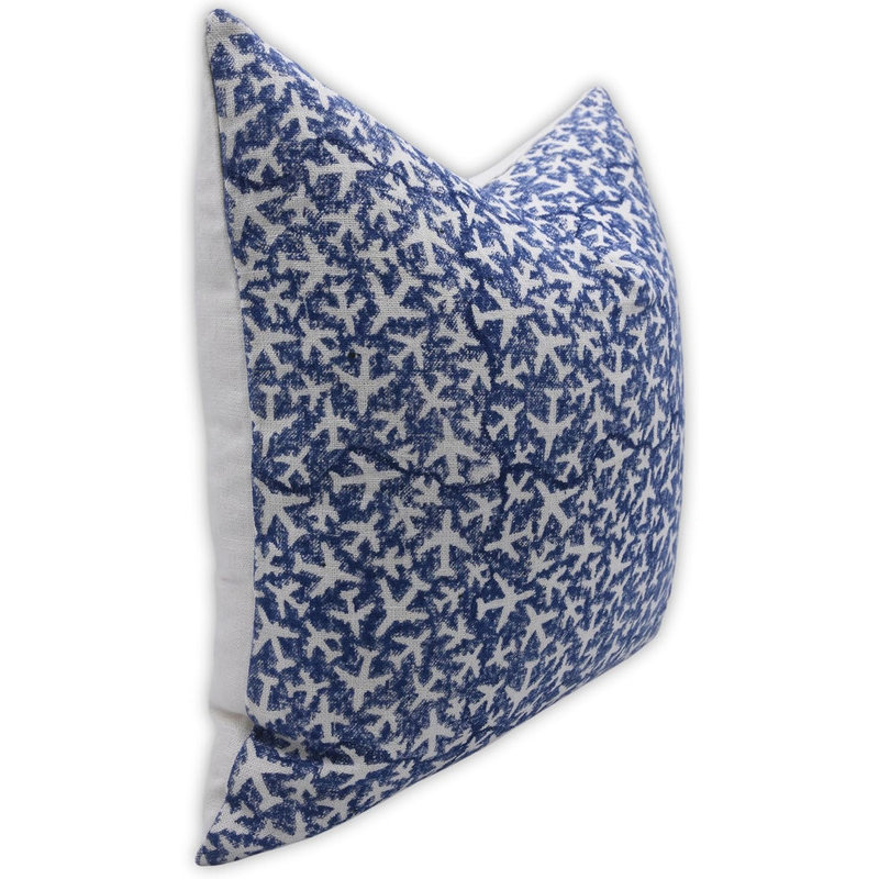 Linen Square Indoor/Outdoor Pillow Cover, 14" x 14"