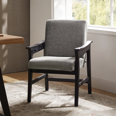 Wolfhurst Solid Wood Convertible Dining Chair to Bar Stool by Red Barrel Studio