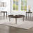 48" Round Wood and Iron Coffee Table-315372904-315372919
