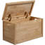 Coffre de rangement robuste en bois massif