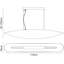 Coles 6 - Light Silver Bowl Pendant