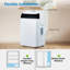 Puissant climatiseur portatif 14 000 BTU - refroidissement 3-en-1, ventilateur et déshumidificateur - climatiseur mobile autoportant avec télécommande, 3 vitesses, oscillation automatique, mode veille, minuterie 24H, rafraîchit jusqu'à 750 pieds carrés - 2 PCS
