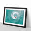 Jet Ski Whirlpool on Bear Lake - Picture Frame Painting Print-56705184-56705188