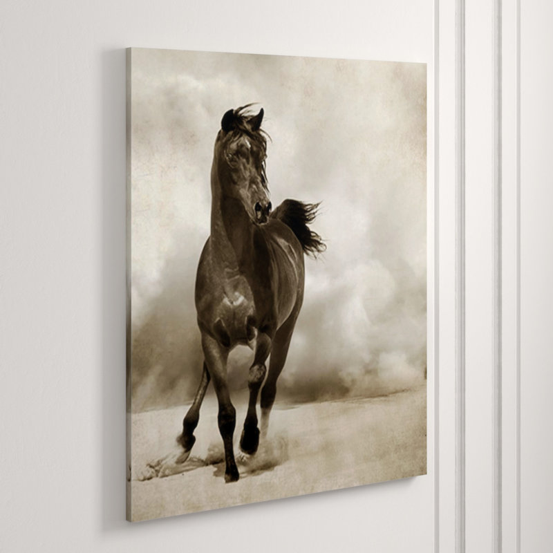 In Desert Storm Print by Sofia Fox, 60" H x 48" W, Glass Coat