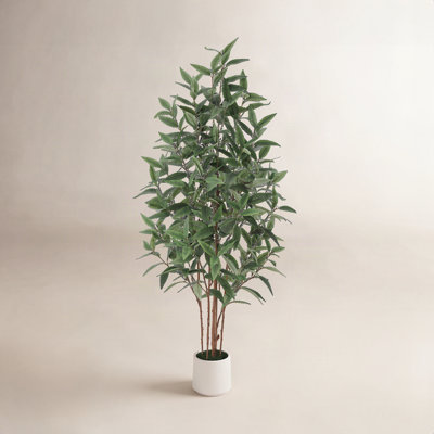 Ashwell 4.6' W Artificial Eucalyptus Tree