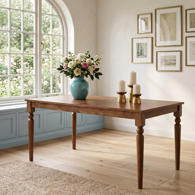 Table de salle à manger Pryor, Brun