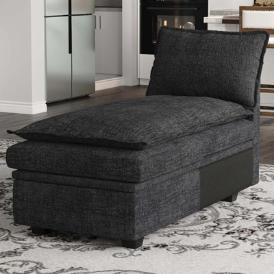 Méridienne avec rangement Luna Chenille