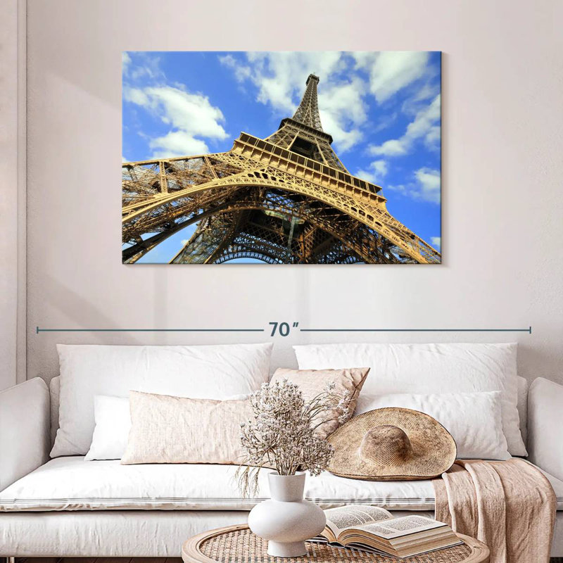 Lilie Towering Eiffel Tower Paris, 30" H x 45" W