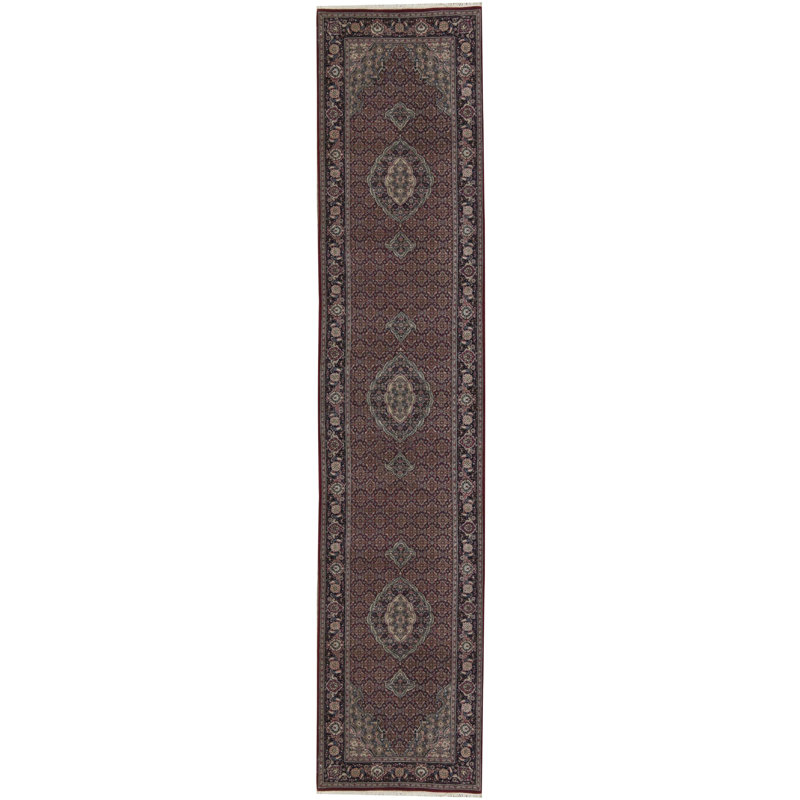 Shah One-of-a-Kind Runner 2'6" X 12' Hand Knotted Area Rug