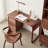 Solid wood desk and chair set