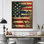 Liberté, drapeau des États-Unis - drapeau, art mural, salon