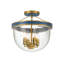 Herrick 13" Semi Flush Mount