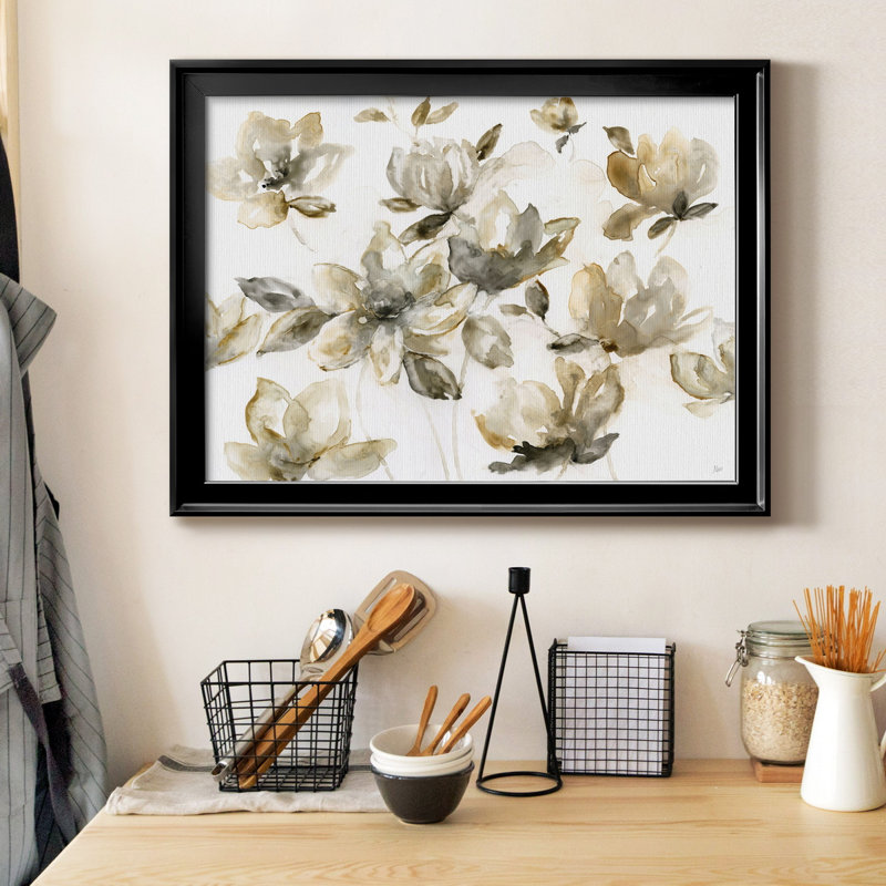 Natures Dance - peinture encadrée, H 30,5 po x l 42,5 po x P 1,5 po, Black Framed Canvas