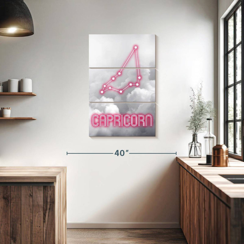 Adella Capricorn Constellation, 38" H x 24" W