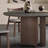 High-end round home dining table and chair