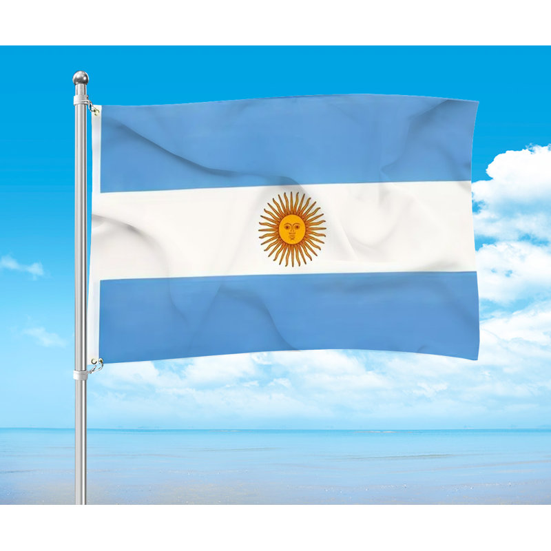 Drapeau argentin Lamja ARG AR 90 * 150Cm
