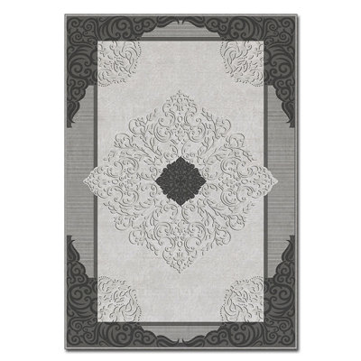Luxurious Polyester Carpet, 39.4 x 70.9 Inches | 740 g/m² | Velvet Fabric with Non-Slip Felt Dot Underside | Laminated Sponge for Comfort | Easy to Clean & Machine Washable | Perfect for Living Room & Bedroom Décor