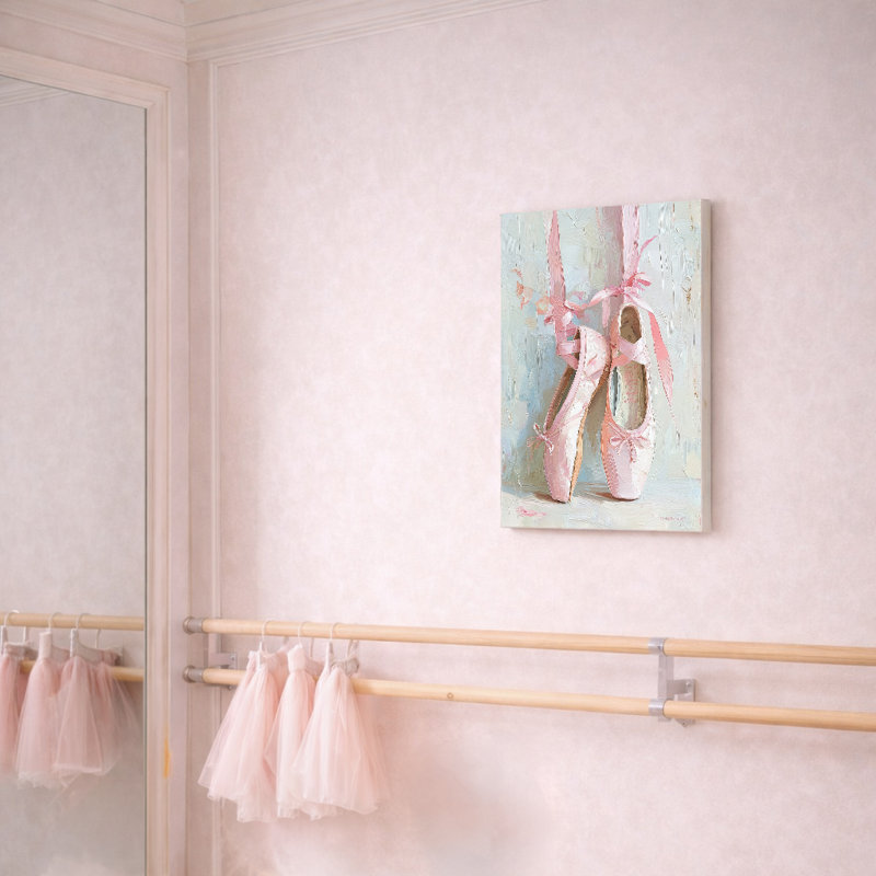 «Ballet Elegance», art mural sur toile tendue, H 16 po x l 12 po