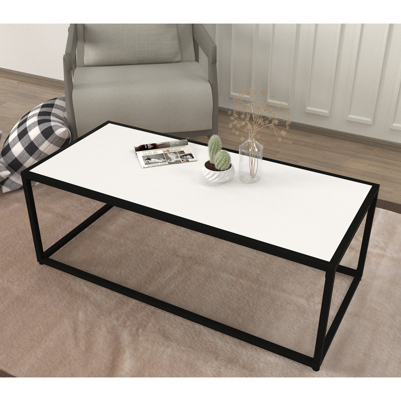 Table basse Clintondale, Blanc
