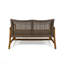 Causeuse Hampton Wood + Wicker-35850348