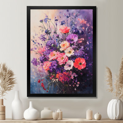 Sarita - art mural floral