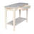 Manatuto 46'' Unfinished Solid Wood Console Table