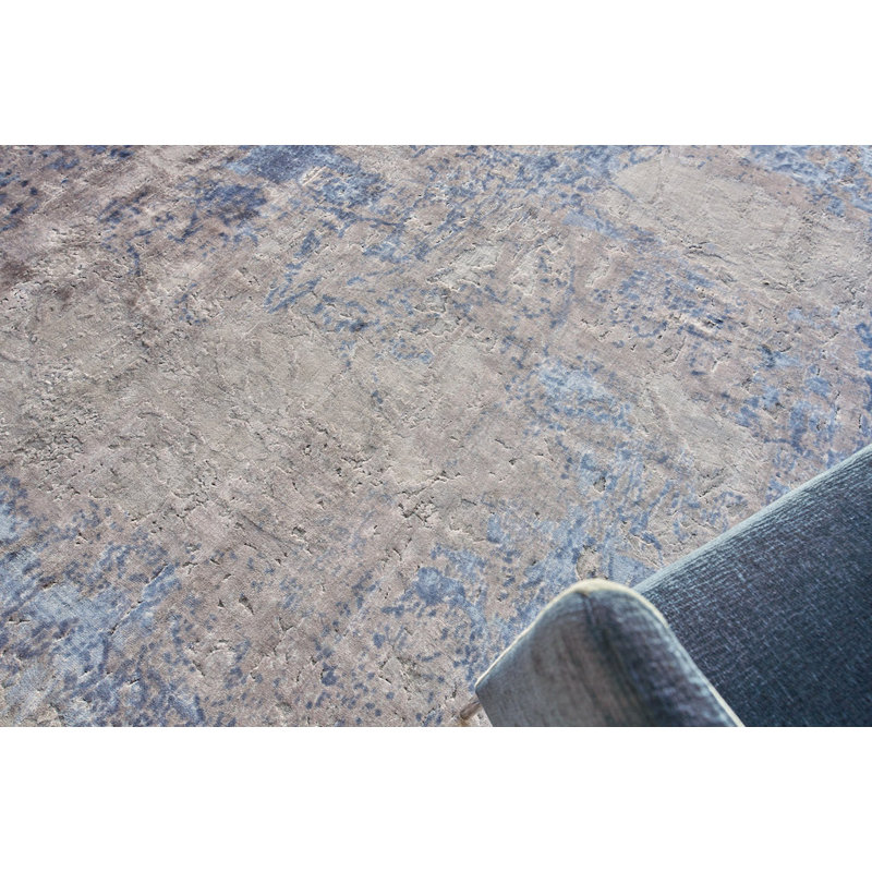Roset Abstract Area Rug, Rectangle 9' x 12'