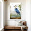 «Blue Heron», reproduction sur toile-54419781