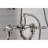 Kingston Brass Vintage Three-Handle 2-Hole Deck Mount Clawfoot Tub Faucet with Hand Shower-11272066
