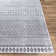 Indoor & Outdoor Modern Boho Black Rug