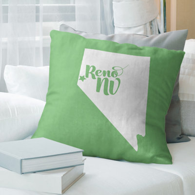 Linen Reversible Throw Pillow