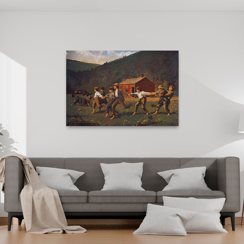 «Snap The Whip», art contemporain contemporain abstrait, art mural, H 40 po x l 60 po