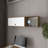 Tuckerman Wall Cabinet,  White/Macadamia
