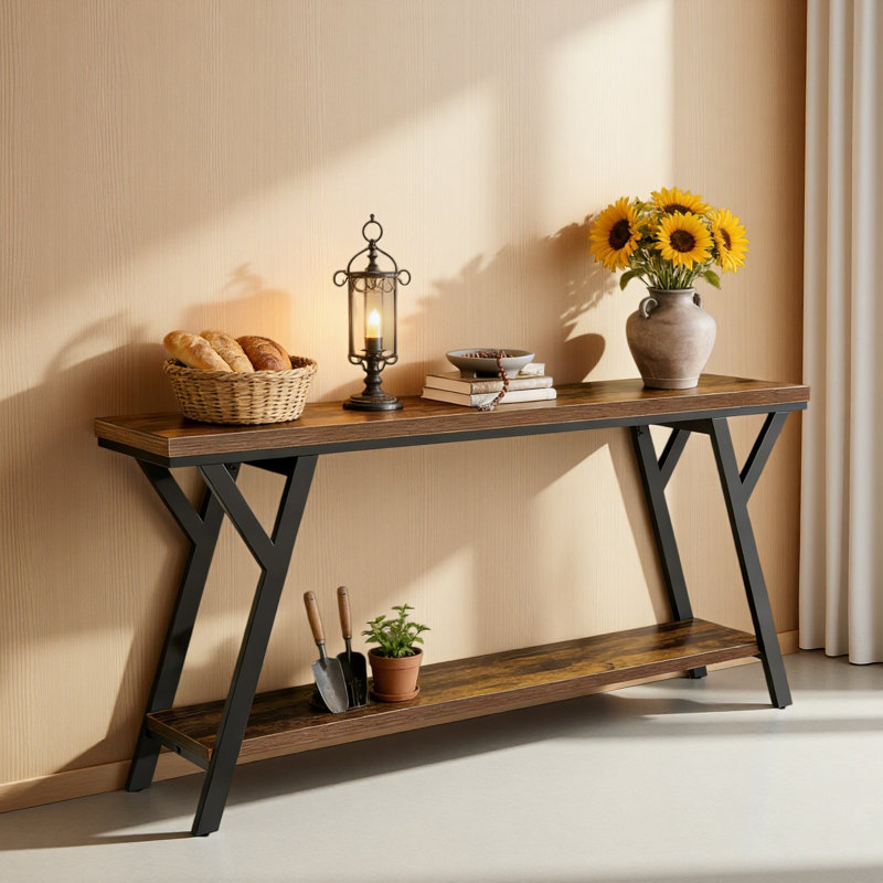 Couch Table,2-Tier Console Table,Sofa Table Couch