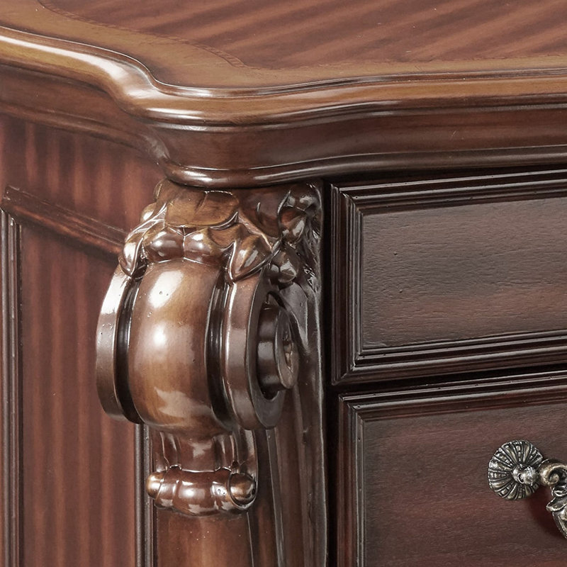 Meuble-lavabo Gerasim, Brun cerisier