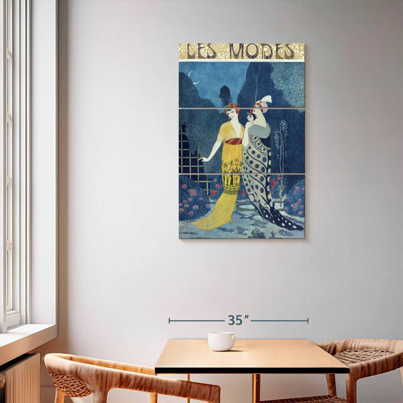 Shuttleworth Les Modes, 57" H x 36" W