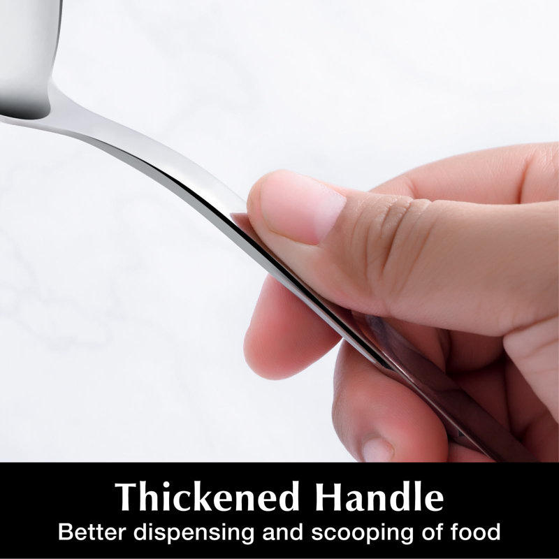 Heavy Duty Stainless Steel 5-Piece Serving Utensil Set