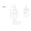 MUGO Wall Mounted Toilet Brush and Holder-143541019