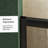 Durable Glass Shower Door With Stainless Steel Handle And Support Bar,Sliding Design For Walk-In Showers