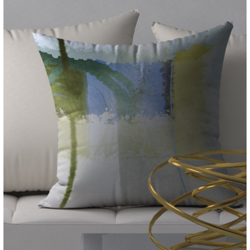 Housse et insert de coussin carré Famous Miracle, H 24 po x l 24 po