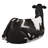 Holstein Cow Sculptural Bench