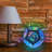 Infinity Dodecahedron Magic 6.3" LED Table Lamp