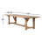 Berks Rectangular Teak Solid Wood Outdoor Dining Table , 118 " W 39.25 " D-2094227986