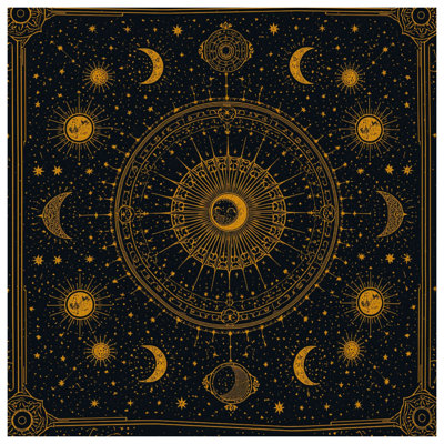 Toile de galerie Celestial Sun Moon