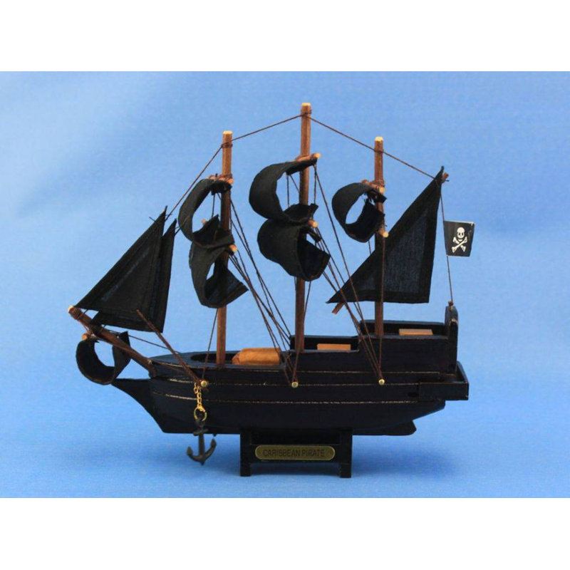 Bateau de modèle de pirate Fanning