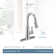 Moen Belfield Smart Touchless Pull Down Sprayer Kitchen Faucet with Voice Control and Power Boost